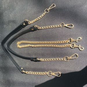 Gold bag/purse straps replacements! Chain!